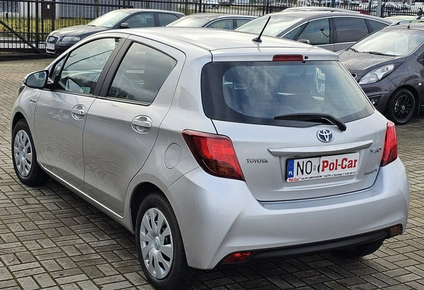 Toyota Yaris cena 49900 przebieg: 63000, rok produkcji 2016 z Olsztyn małe 497